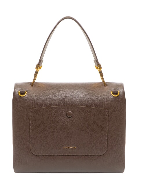 NEOFIRENZE SOFT Bolso de mano con correa para el hombro. morena - Bolsos Mujer
