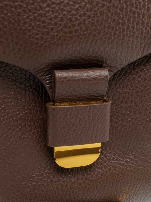 NEOFIRENZE SOFT Bolso de mano con correa para el hombro. morena - Bolsos Mujer