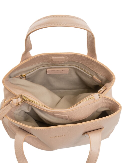 ALMADA Bolso de mano con correa para el hombro. rosetas - Bolsos Mujer