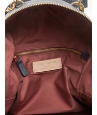 COCCINELLE ALPHA Mochila de cuero azul medianoche - Bolsos Mujer - 5