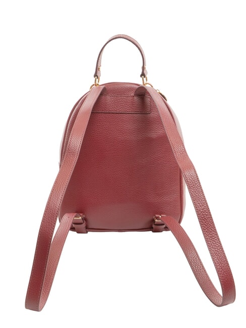 ALPHA Mochila de cuero grosella - Bolsos Mujer