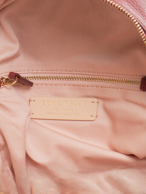 ALPHA Mochila de cuero grosella - Bolsos Mujer