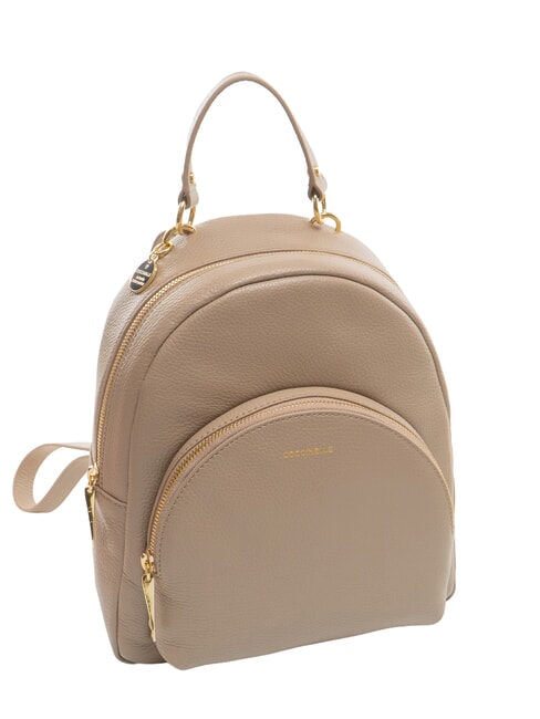 ALPHA Mochila de cuero topo c&aacute;lido - Bolsos Mujer