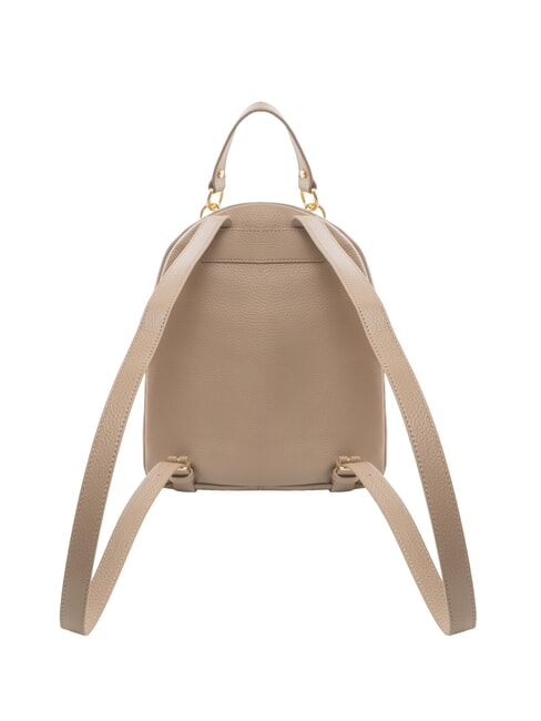 ALPHA Mochila de cuero topo c&aacute;lido - Bolsos Mujer