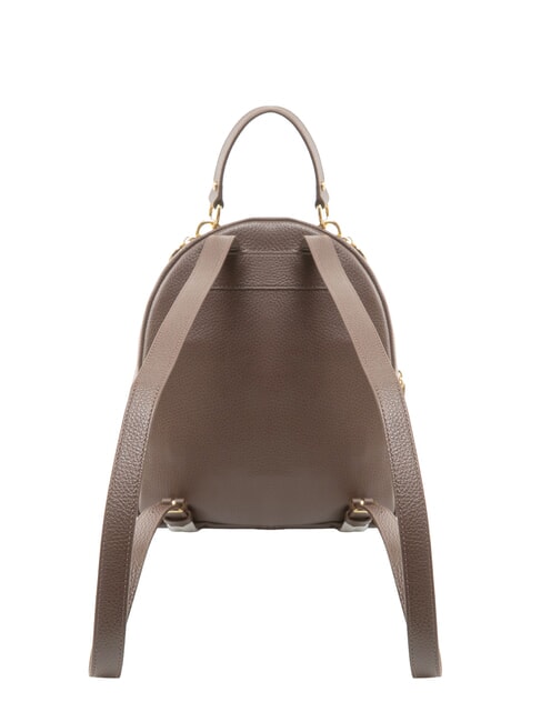 ALPHA Mochila de cuero morena - Bolsos Mujer