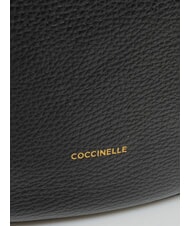 COCCINELLE ALPHA Bolso de hombro negro - Bolsos Mujer - 4