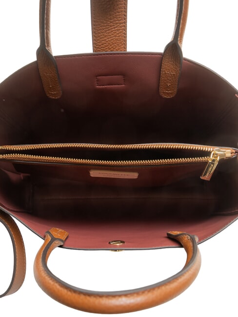 ALBA Bolso de mano con correa para el hombro. co&ntilde;ac - Bolsos Mujer