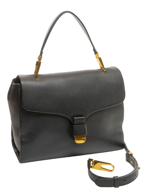 NEOFIRENZE SOFT Bolso de mano con correa para el hombro. negro - Bolsos Mujer