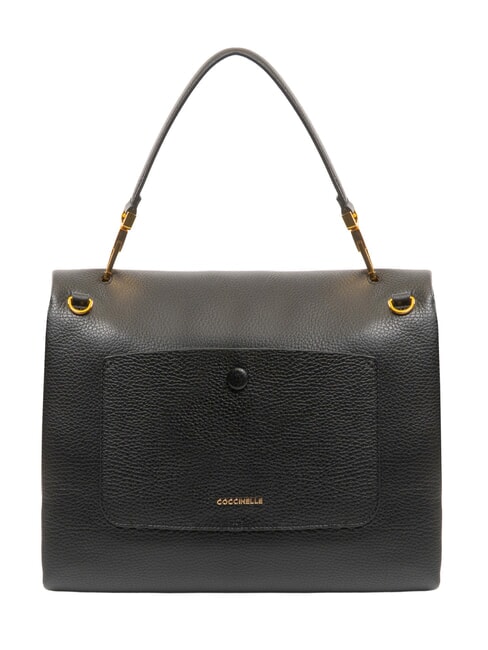 NEOFIRENZE SOFT Bolso de mano con correa para el hombro. negro - Bolsos Mujer