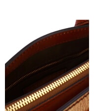 THE BRIDGE CECILIA Bolso de piel con correa para el hombro. BROWN - Bolsos Mujer - 5