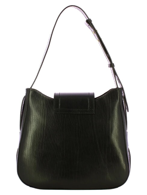 BENEDETTA  Bolso bandolera, en piel. Oro negro - Bolsos Mujer