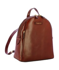 THE BRIDGE COSTANZA Mochila de piel con bolsillo lateral BROWN - Bolsos Mujer - 2