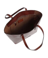 THE BRIDGE GUELFA Bolso de hombro de piel para compras BROWN - Bolsos Mujer - 3
