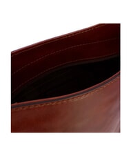 THE BRIDGE MADDALENA Bolso de hombro tipo hobo, de piel. BROWN - Bolsos Mujer - 4