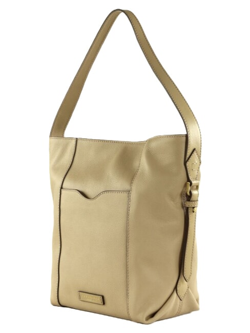 GEMMA  Bolso de hombro, de piel mantequilla ab. oro - Bolsos Mujer
