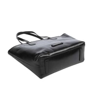 THE BRIDGE GUELFA Bolso de hombro de piel para compras Oro negro - Bolsos Mujer - 3