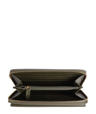THE BRIDGE GINEVRA Cartera grande de cuero tomillo abb oro - Carteras Mujer - 2