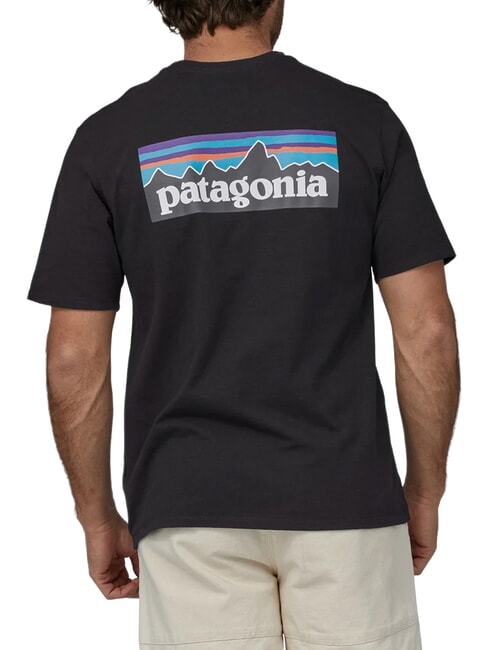 P-6 LOGO Camiseta de manga corta negro - camiseta