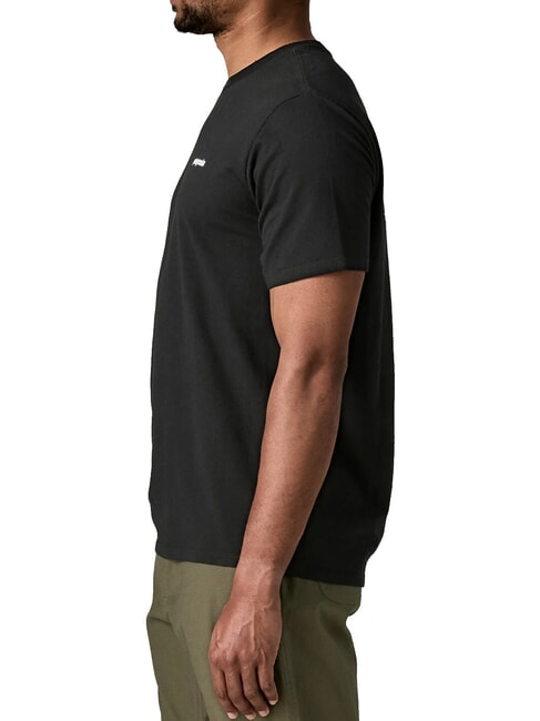 P-6 LOGO Camiseta de manga corta negro - camiseta