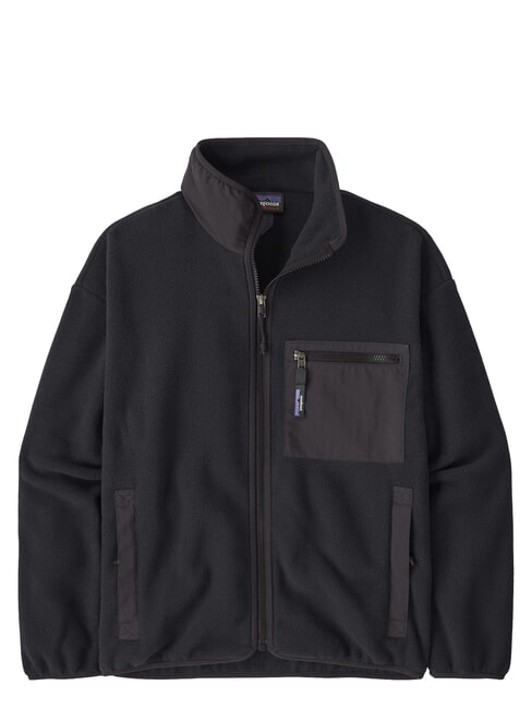 SYNCH Chaqueta de forro polar reciclada negro s&oacute;lido - Chaquetas de mujer