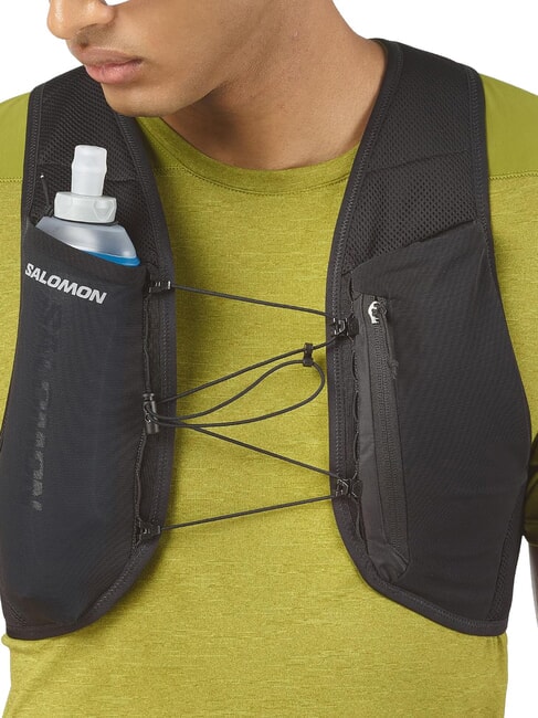 HYDRA ACCESS 4 ONE FLASK Chaleco para correr negro - Chaquetas sin mangas para hombre.