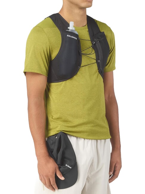 HYDRA ACCESS 4 ONE FLASK Chaleco para correr negro - Chaquetas sin mangas para hombre.