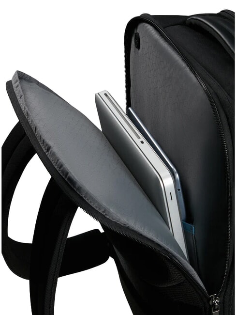 EVOSIGHT Mochila para port&aacute;til de 17,3", expandible. NEGRO - Mochilas para port&aacute;til