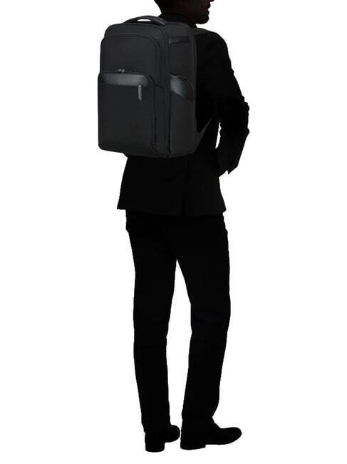 EVOSIGHT Mochila para port&aacute;til de 17,3", expandible. NEGRO - Mochilas para port&aacute;til