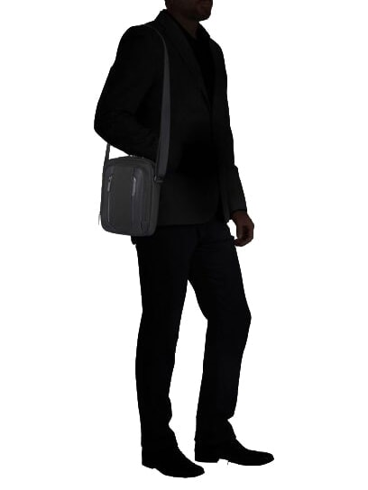 SPECTROLITE4.0 SACKS Bolso con bolsillo delantero NEGRO - Bandoleras Hombre