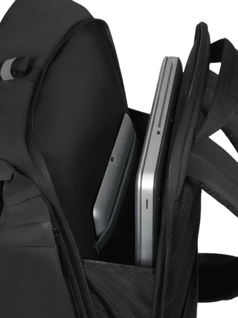 MODERNY Mochila para port&aacute;til de 15,6", expandible. NEGRO - Mochilas para port&aacute;til
