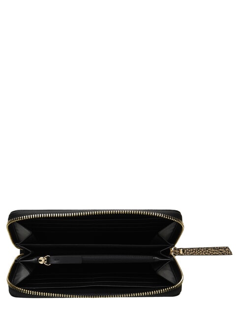 BIRDIE Cartera grande de cuero op negro / natural - Carteras Mujer