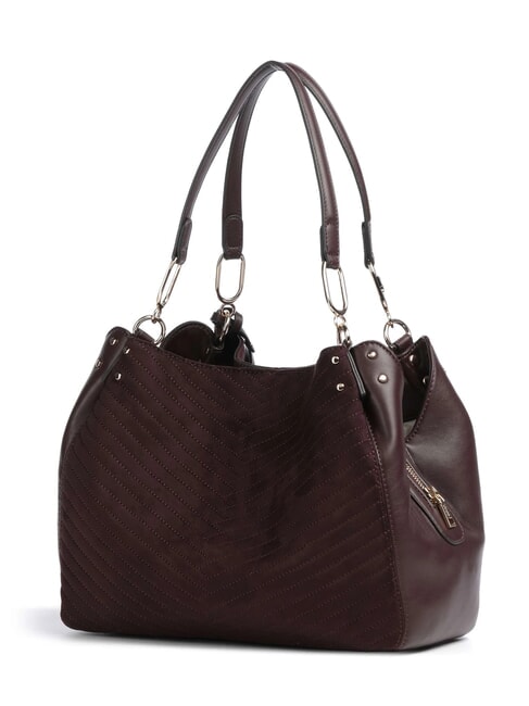 CIRRY Bolso de hombro mediano berenjena roja - Bolsos Mujer