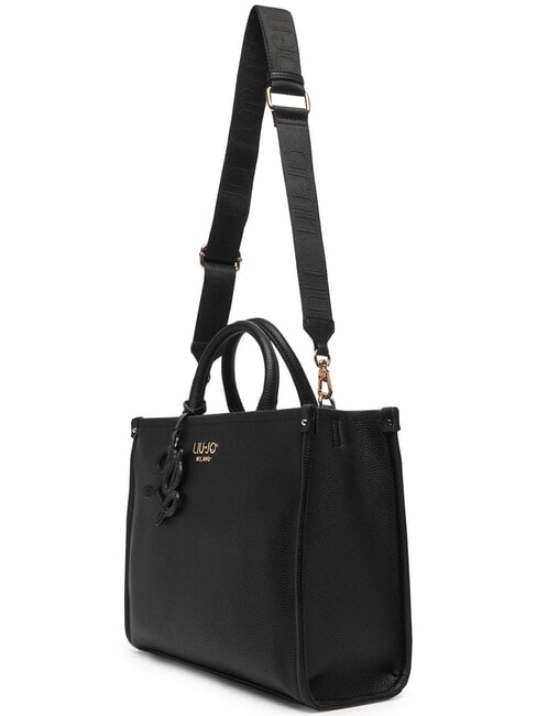 RIDHI Bolso de mano con correa para el hombro. NEGRO - Bolsos Mujer