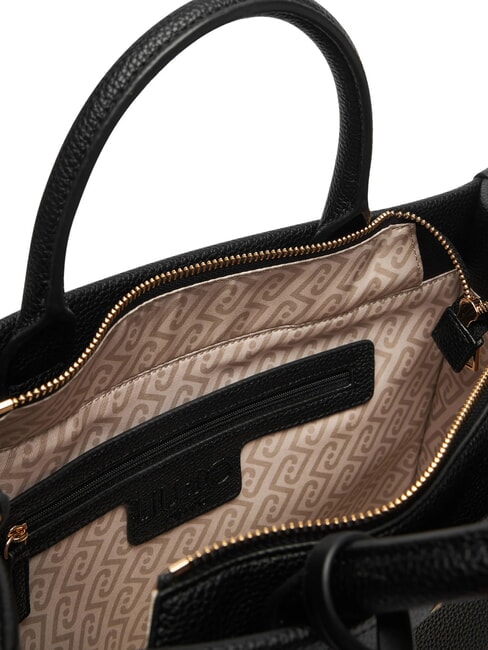 RIDHI Bolso de mano con correa para el hombro. NEGRO - Bolsos Mujer