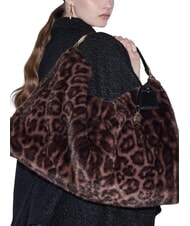 LIUJO FOULARD Bolso de hombro m&aacute;cula natural. - Bolsos Mujer - 2