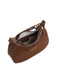 LIUJO RIDHI Embossed Bolso de hombro con correa para el hombro. tabaco - Bolsos Mujer - 4