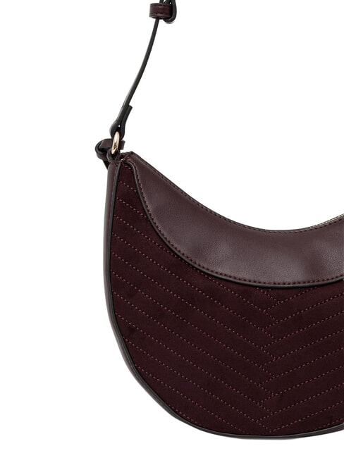 CIRRY Bolso de hombro tipo hobo berenjena roja - Bolsos Mujer