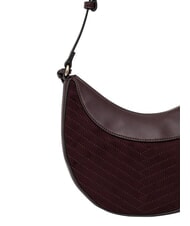 LIUJO CIRRY Bolso de hombro tipo hobo berenjena roja - Bolsos Mujer - 3