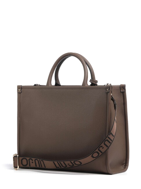 RIDHI Bolso de mano con correa para el hombro. moca oscuro - Bolsos Mujer