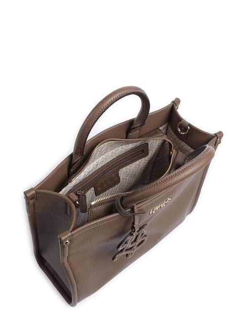 RIDHI Bolso de mano con correa para el hombro. moca oscuro - Bolsos Mujer