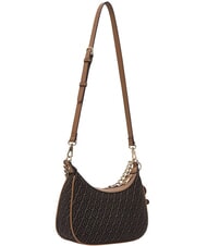 LIUJO RIDHI Jacquard Bolso de hombro con correa para el hombro. t.moro - Bolsos Mujer - 4
