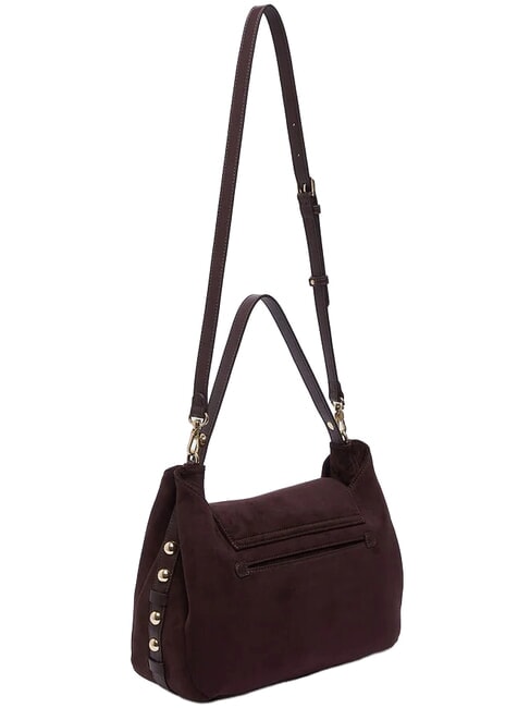 GERONA Bolso de mano con correa para el hombro. berenjena roja - Bolsos Mujer