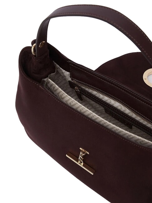 GERONA Bolso de mano con correa para el hombro. berenjena roja - Bolsos Mujer