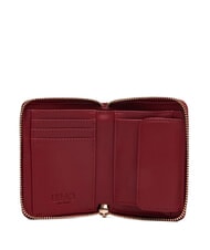 LIUJO CALIWEN Cartera peque&ntilde;a con cremallera rojo ladrillo - Carteras Mujer - 2