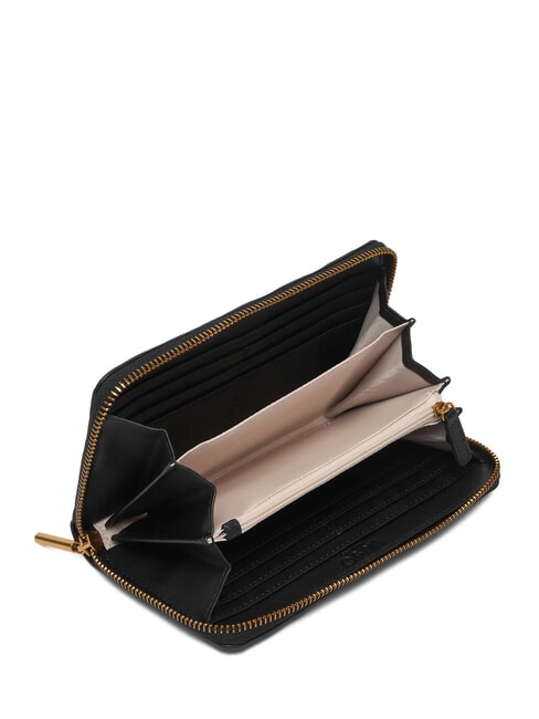 KALISKA Cartera con cremallera NEGRO - Carteras Mujer