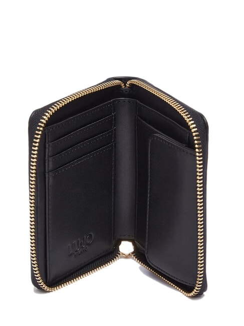 CALIWEN Cartera peque&ntilde;a con cremallera NEGRO - Carteras Mujer