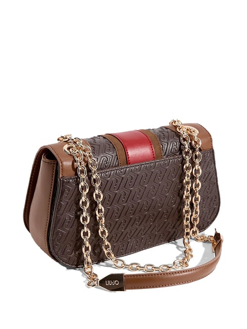 EMATITE Bolso de hombro marr&oacute;n oscuro - Bolsos Mujer