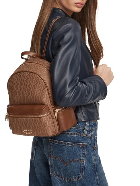EVRIM Mochila para mujer natural - Bolsos Mujer