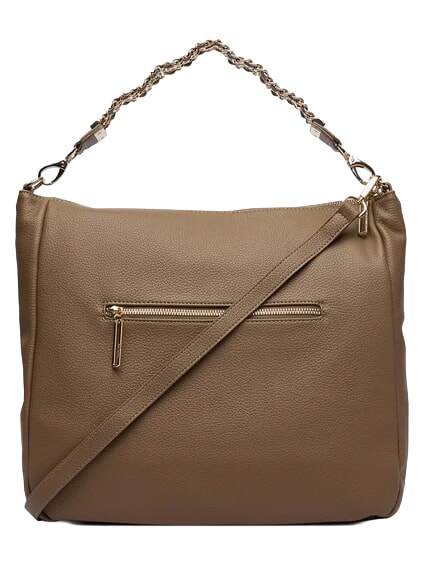 LENA Bolso de mano con correa para el hombro. gris pardo - Bolsos Mujer