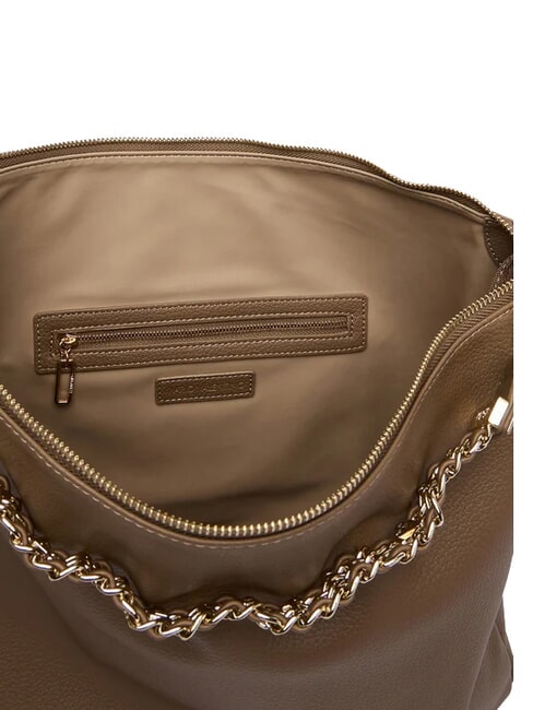 LENA Bolso de mano con correa para el hombro. gris pardo - Bolsos Mujer